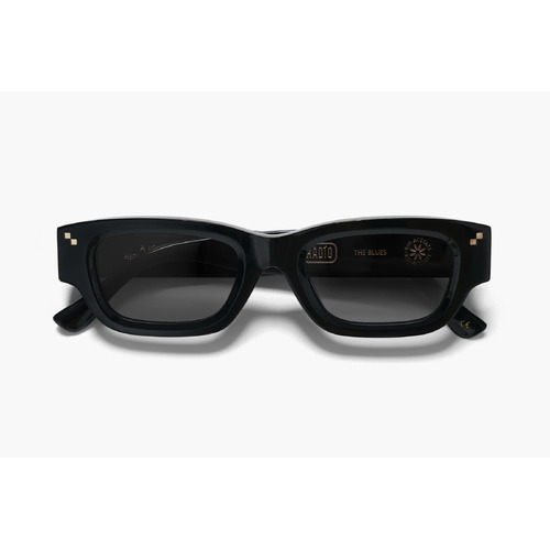 RADIO EYEWEAR THE BLUES BLACK POLISHED BLACK Sun Glasses Sunglasses
