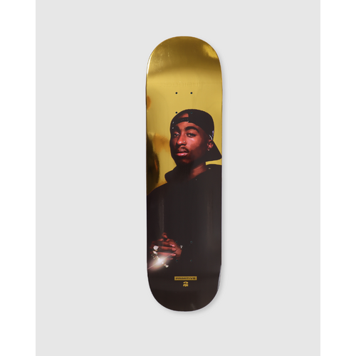 Primitive Skateboard Deck x Tupac Rodriguez Shine Gold 8" 2pac