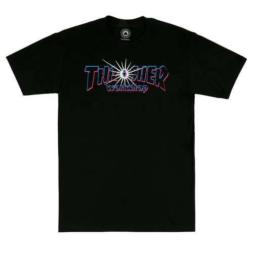 Thrasher - AWS Nova T-Shirt Black Tee Shirt Short Sleeve Thrasher Magazine