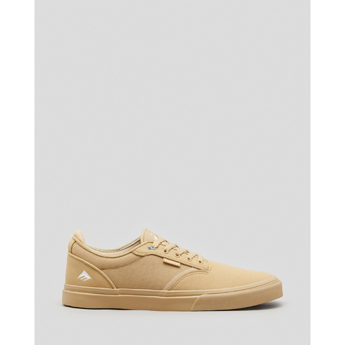 Emerica - Dickson Tan Suede Skate Shoe Skateboarding US Mens Size