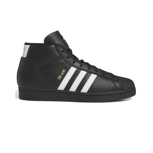 Adidas - Pro Model ADV Black / White / Gold Skate Shoes US Mens IE6593 [Size: 9]