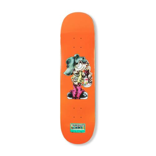 Cash Only Lad Deck 8.5" Skate Board Orange