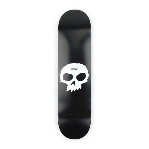 Zero Single Skull 8.375" Deck black Skateboard Skate Board