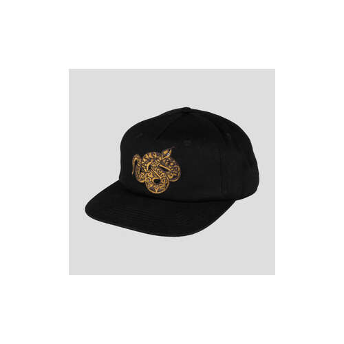 Pass~Port Coiled Workers Cap - Black passport hat