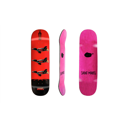 Saint Marks - Suicide Ducks 8.0" x 31.4" WB 14" Skateboard Deck