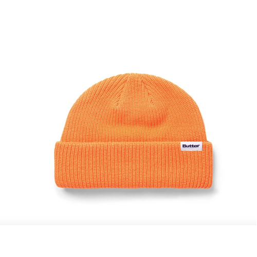 Butter Goods - Wharfie Sherbet Beanie OSFA Buttergoods Orange