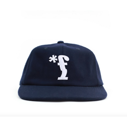 Free Jazz - Free Jazz Fleece Cap Navy Hat Strap Back Navy Blue