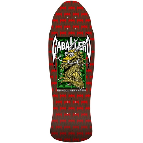 Powell Peralta - Cab Street 9.625" x 29.75" Steve Caballero Skateboard Deck
