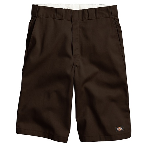 DICKIES MULTI POCKET SHORTS BROWN 13 INCH 42283-DB KINGPIN SKATE AUS SELLER