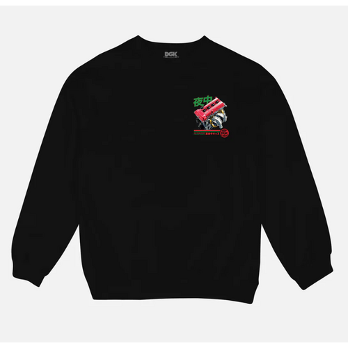 DGK Only Option Crewneck Black jumper