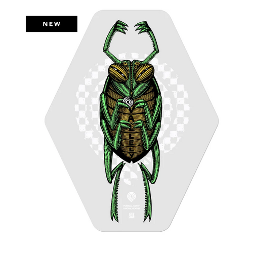 POWELL PERALTA SKATEBOARD OG STICKER VALLELY LARGE 5" cockroach