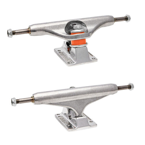INDEPENDENT SKATEBOARD TRUCKS 159 8.75" FORGED TITANIUM SILVER Stg 11 Set of 2