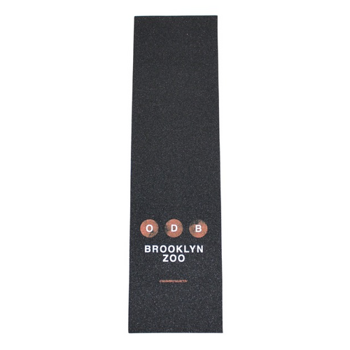 ODB X COLOURS COLLECTIVE 'Brooklyn Zoo' GRIP TAPE BLACK AUSTRALIAN SELLER