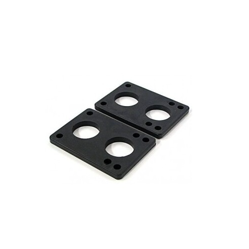 TRINITY SKATEBOARD RISER PADS BLACK 1/4 INCH