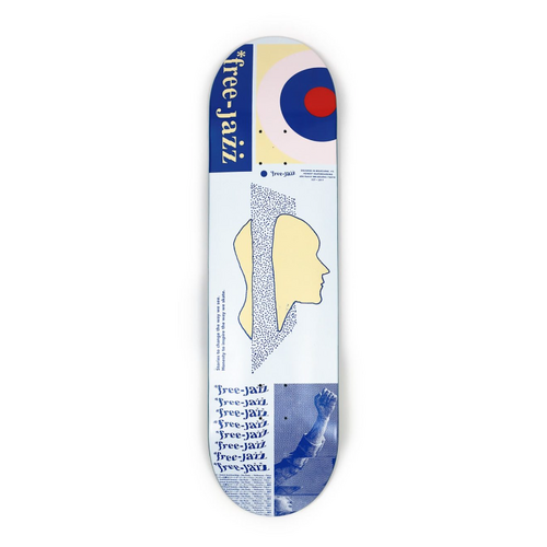 Free Jazz - Captain of Nothing 8.5" Skateboard Deck Skate Board