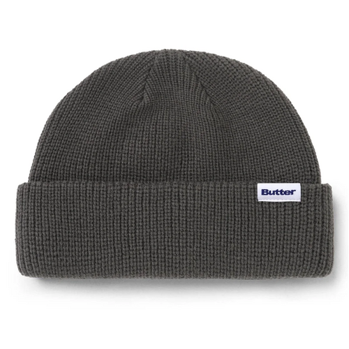 BUTTER GOODS charcoal WHARFIE BEANIE BUTTERGOODS