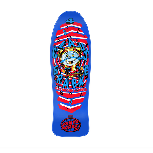 Santa Cruz Grabke All Around Reissue 9.89 Skateboard Deck