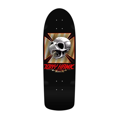 Powell Peralta Tony Hawk Bones Brigade Series 16 Reissue Skateboard Deck Gold Foil Series