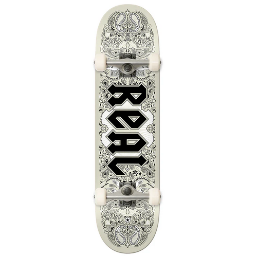 REAL COMPLETE BANDANA 7.3"  KIDS SKATEBOARD NEW FREE POST AUST SELLER NEW SKATE