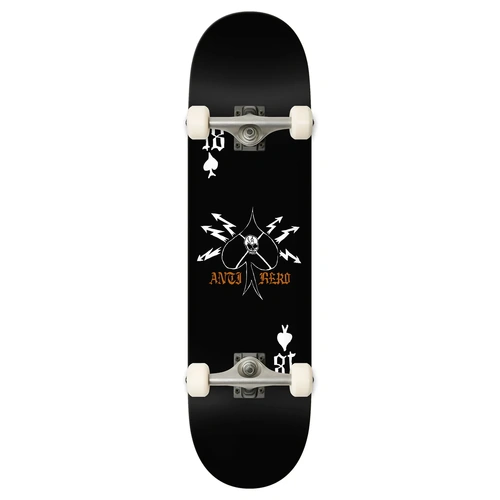ANTI HERO COMPLETE SKATEBOARD High Card Black 8.25" ANTIHERO ANTI-HERO