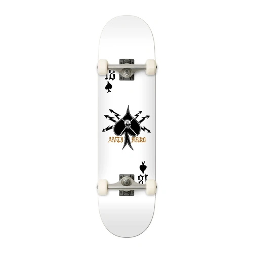 ANTI HERO COMPLETE SKATEBOARD High Card White 8.5" ANTIHERO ANTI-HERO