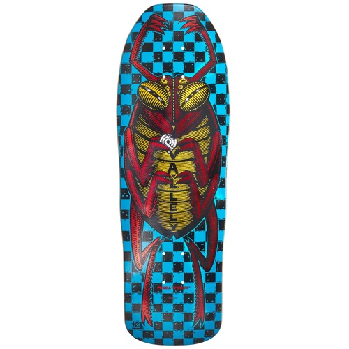 Powell Peralta Skateboard Deck Mike Vallely Bug Reissue Blue/Red Foil 10"