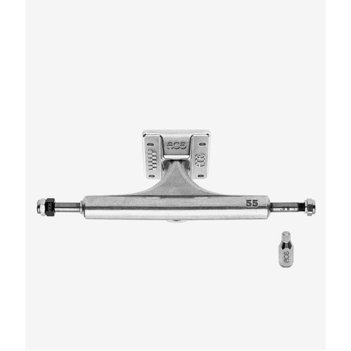 ACE Skateboard Trucks AF1 Inverted Hollow 55 Raw Polished (8.5" Axles)