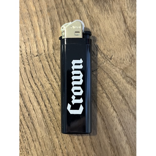 CROWN LOGO LIGHTER BLACK New Aust Seller Skate Shop