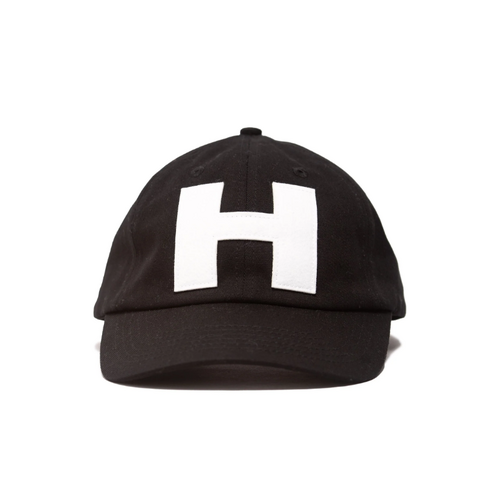 HODDLE 'H' LOGO CAP BLACK