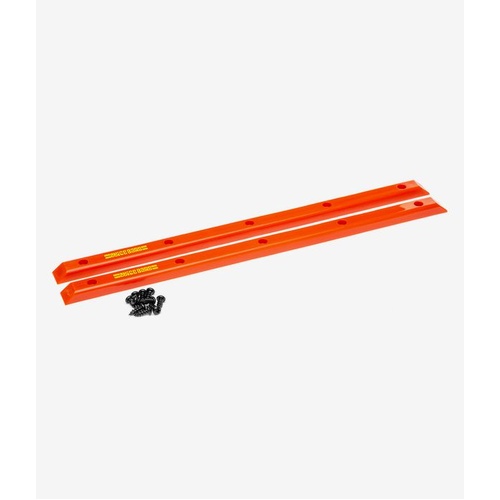 OJ Rails JUICE BARS ORANGE 14 INCH 5 HOLE DESIGN High Speed Rails Skateboard
