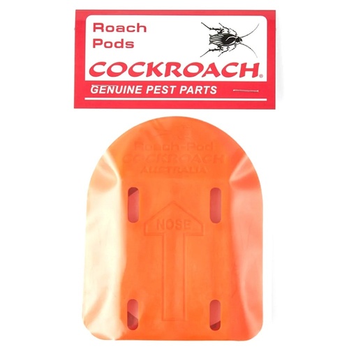 COCKROACH roach pod skate board RISERS ORANGE old school riser pad AUSTRALIA
