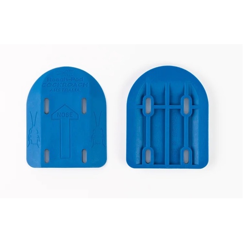 COCKROACH roach pod skate board RISERS BLUE old school riser pad AUSTRALIA