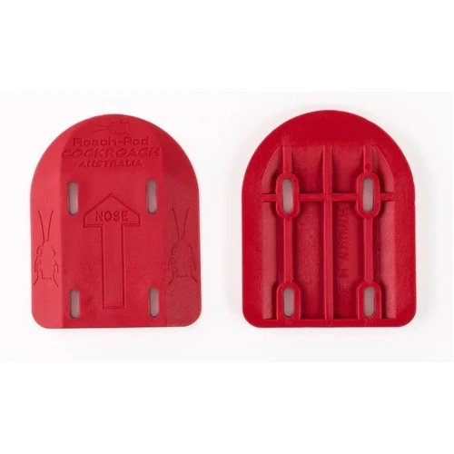 COCKROACH roach pod skate board RISERS RED old school riser pad AUSTRALIA