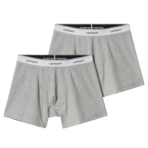 CARHARTT COTTON TRUNKS GREY HEATHER BOXER SHORTS