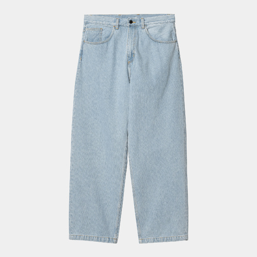 CARHARTT WIP BRANDON PANT LIGHT BLUE JEANS stone bleached [Size: L]