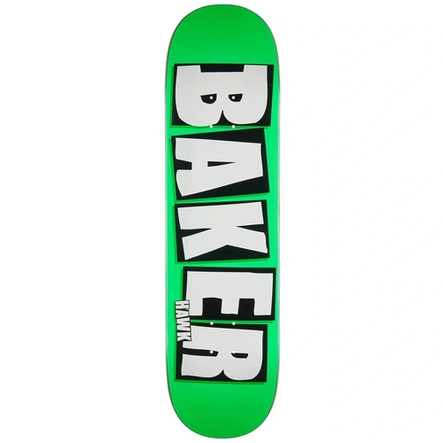 Baker - RILEY HAWK BRAND NAME NEON GREEN B2 8.5" X 32.5" WB 14.5" Deck Skateboard