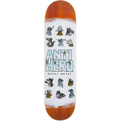 ANTI HERO RANEY BERES 8.38" X 32.25" 14.5'' WB SKATEBOARD DECK ANTIHERO ANTI-HERO