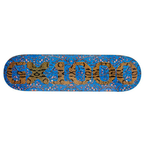 GX1000 Skateboard Deck OG SCALES BLUE 8.375"
