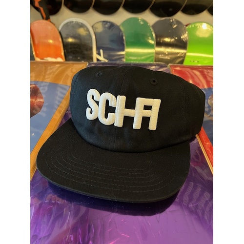 Sci Fi - black Cap Hat strap Back hat