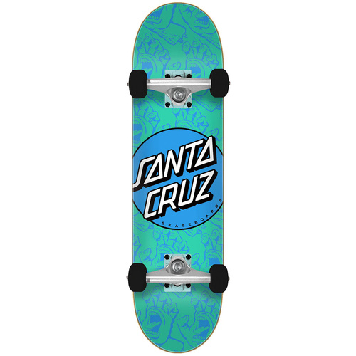 SANTA CRUZ COMPLETE OTHER DOT HANDS MINI 7.75" X 30.0" SKATEBOARD