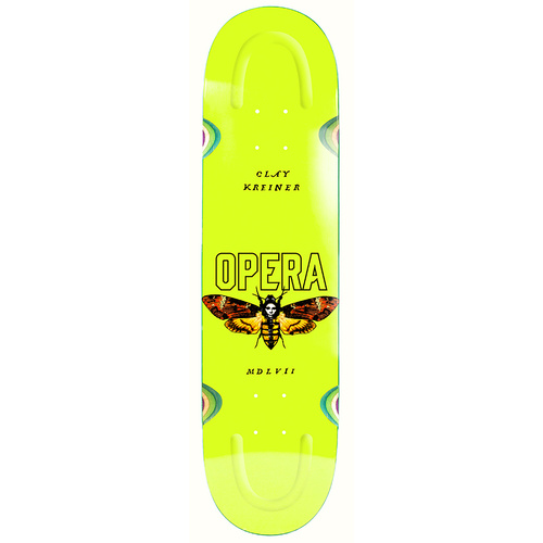 Opera Skateboard Deck Clay Kreiner Moth EX7 8.5"