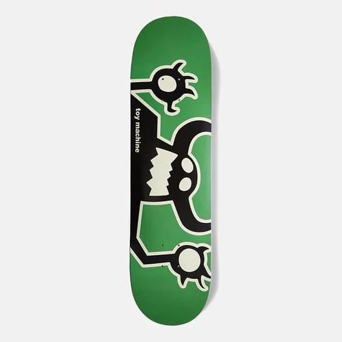 Toy Machine - 8.5" Original Monster Skateboard Deck - Green / Black