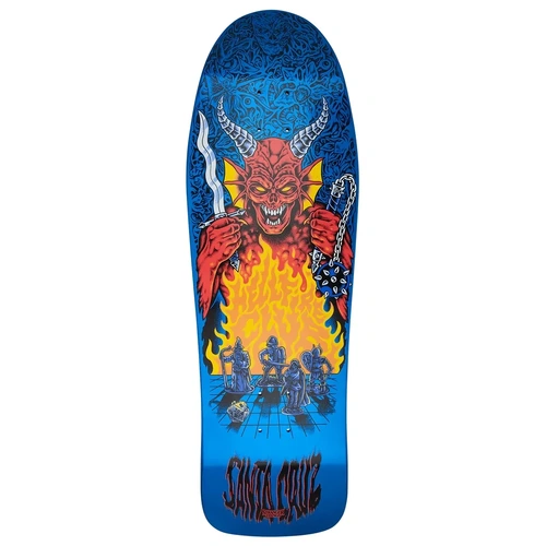 Santa Cruz - Stranger Things Knox Hellfire Pit 10.07"" x 31.275" Deck Skateboard