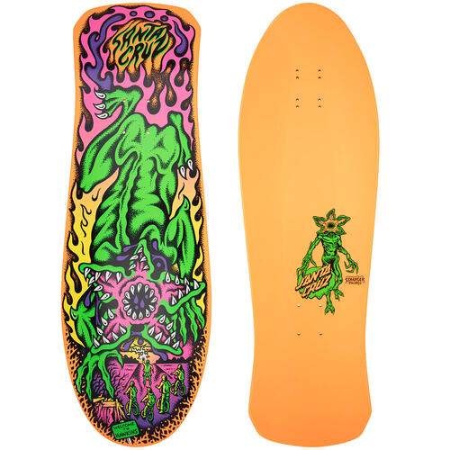 Santa Cruz - Stranger Things Salba Demogorgon 10.03"" x 31.1" Deck Skateboard glow in dark