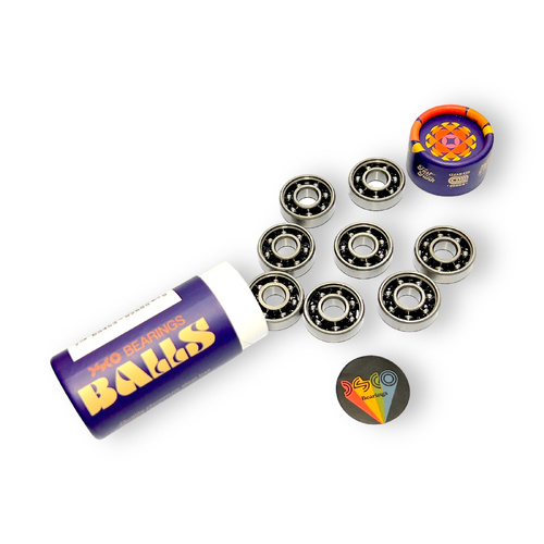 DSCO Bearings Raw Shieldless No Shield Six Balls for Raw Unrestricted Speed