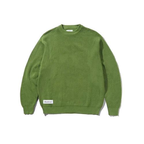 Butter Goods - Newcomer Rerversible Knit sweater [size : L]