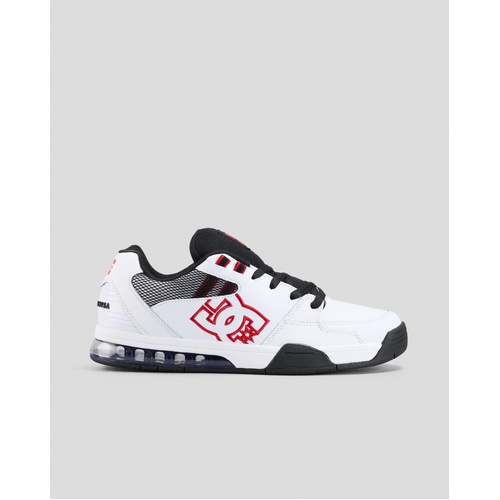 DC Shoes Versatile White Black Red US SIZE Skate Sneakers [Size: 10]