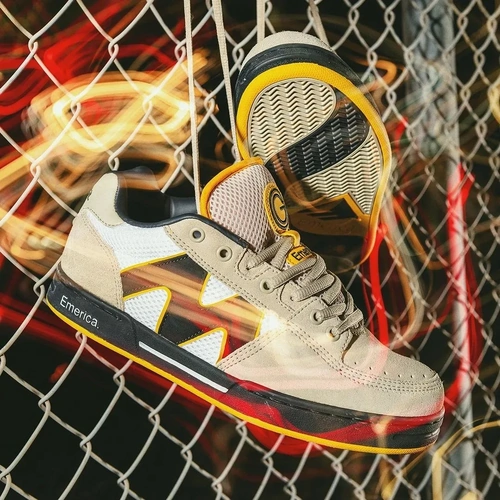 Emerica Shoes OG-1 Tan Navy SKATE SHOP DAY US SIZE Skateboard Sneakers SSD 24