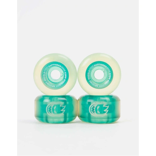 Spitfire Wheels Sapphire Clear Green 53mm 90d