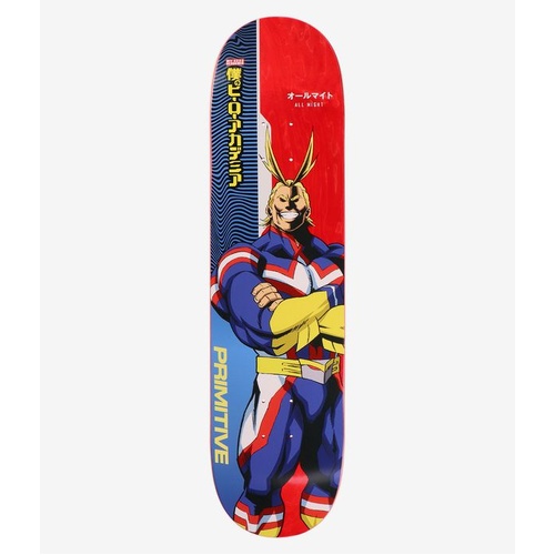 Primitive Skateboard Deck x My Hero Academia All Might 8" MHA
